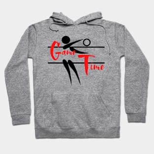 Time Game - Sports Volleyball Hoodie